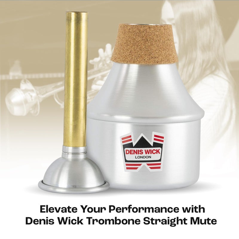 Denis Wick Extending Tube Mute for Trumpet | Aluminum Trumpet Mute | Tube Mute for Brass Instrument | Metal Mute for Low Tone Register | Performance Mute for Trumpet | 6.3 x 3.94 x 3.94 inches - Image 4